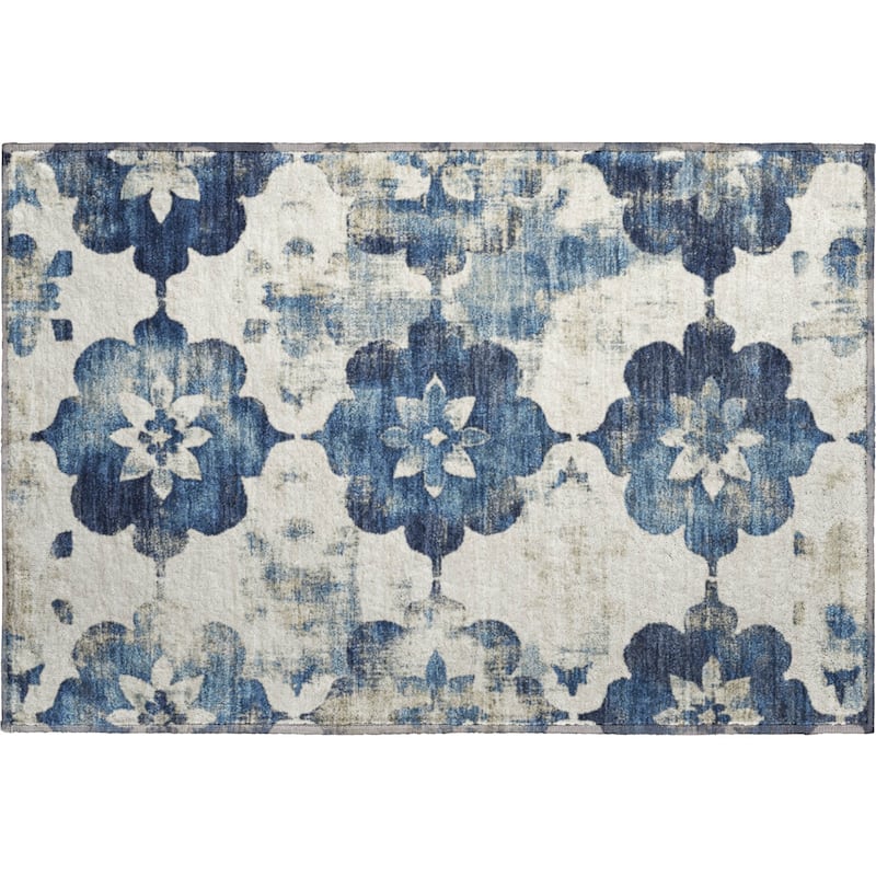 Premium Washable Super Soft Modern Floral Mayfield Rug