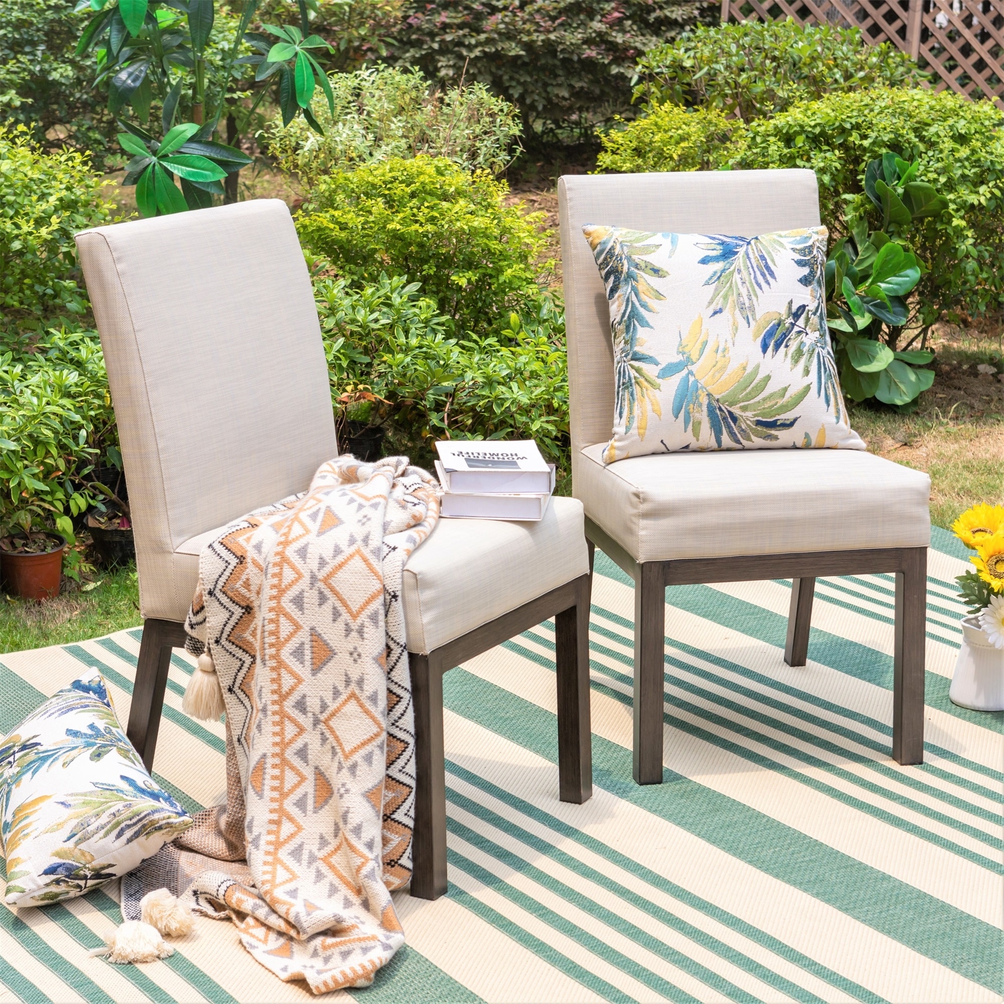 Patio dining chair covers deals