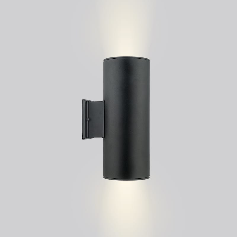 Eglo Ascoli 13-inch Outdoor LED Wall Light with Clear Glass