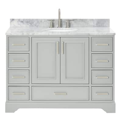 Ariel M049SCW2OVO Stafford 49" Free Standing Single Basin Vanity Set