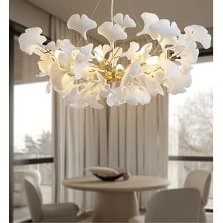 KAYLA Luxury Ginkgo Branch Chandelier for Living Room, Dining Room, Foyer, Kitchen Island