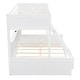preview thumbnail 50 of 50, Bunk Bed with 6 Side Storage Cabinets and USB Ports