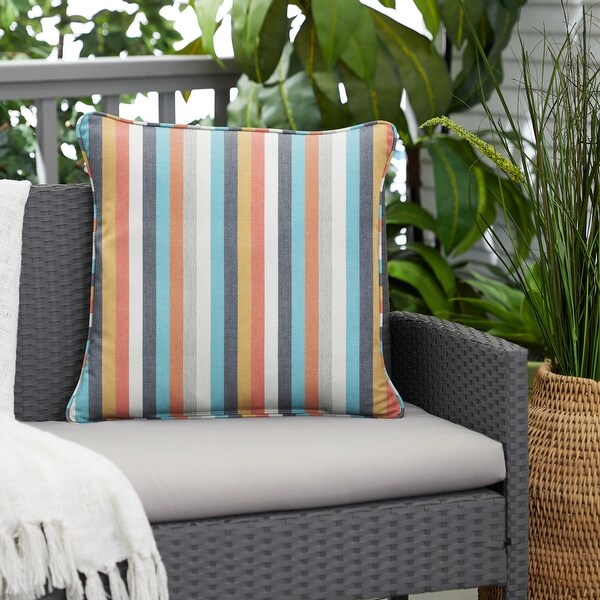 Sorra Home Sunbrella Indoor Outdoor Surround Sunrise Single Corded