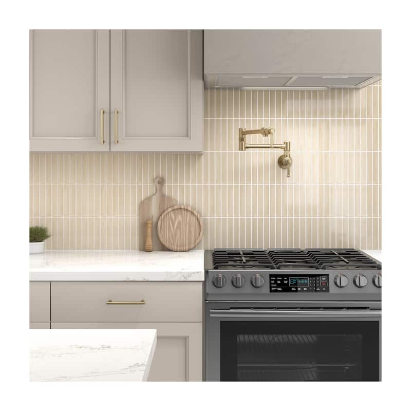 Daltile Artcrafted 1 x 6 Glazed Ceramic Mosaic Tile (10 PCS Per Carton) (10.00 SQFT Per Carton)