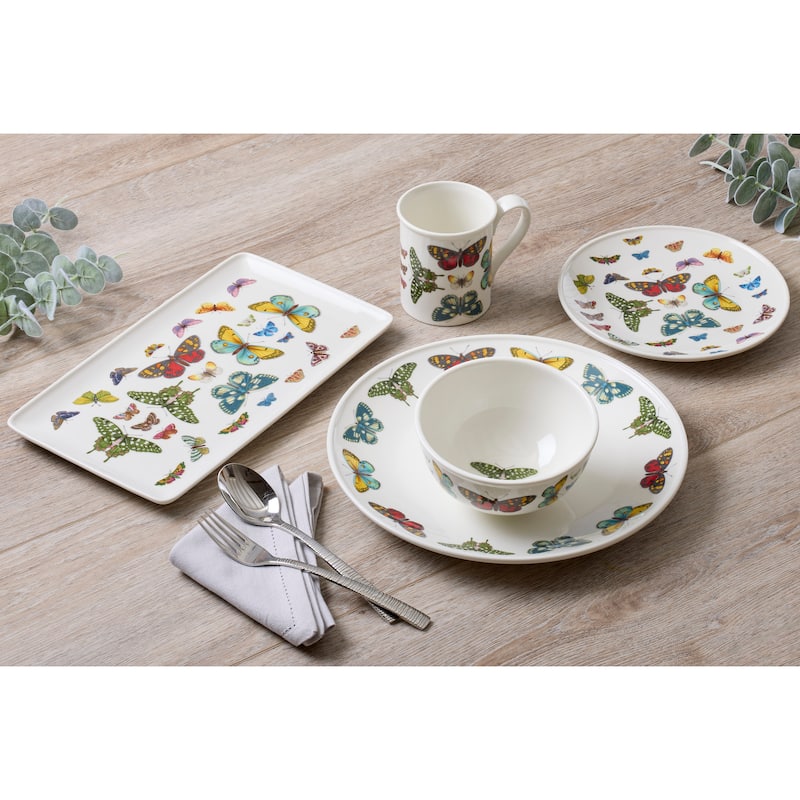 Portmeirion Botanic Garden Harmony Accents Coupe Plate
