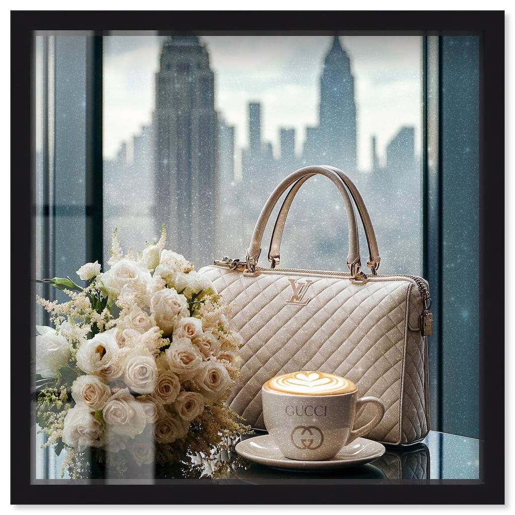 Glam by the Window New York Shadowbox by Art Remedy