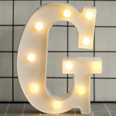 Luminous LED Letter Night Light English Alphabet Number Lamp Wedding Party Decoration Christmas Home Decoration AccessoriesG
