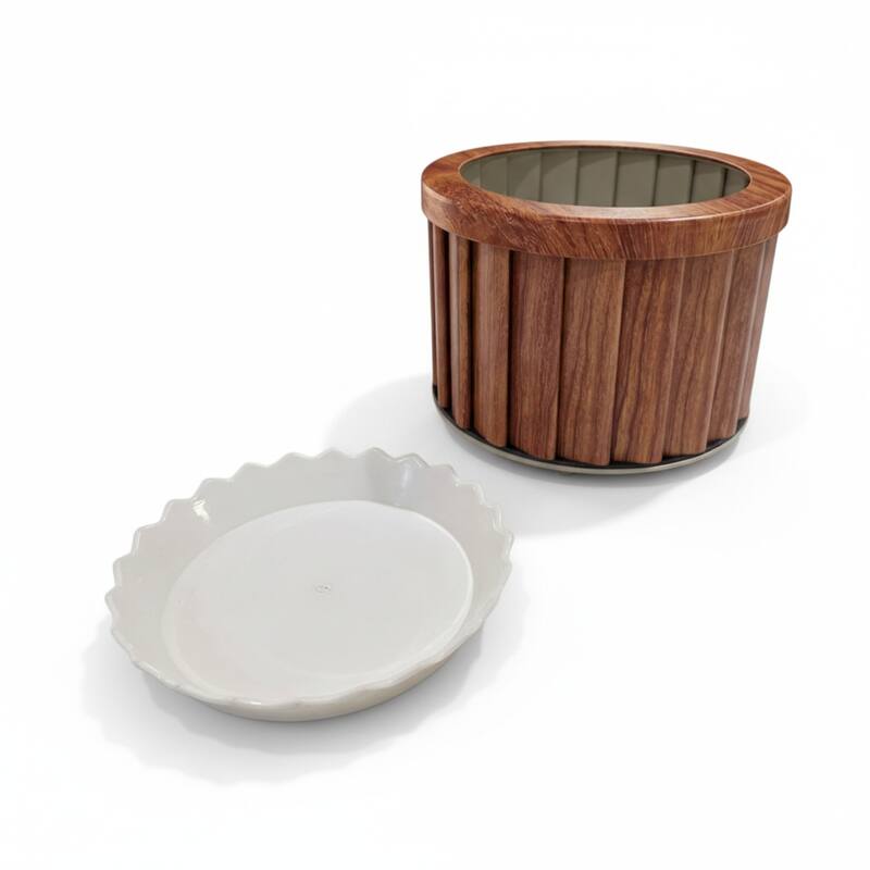 Round Strata Planter