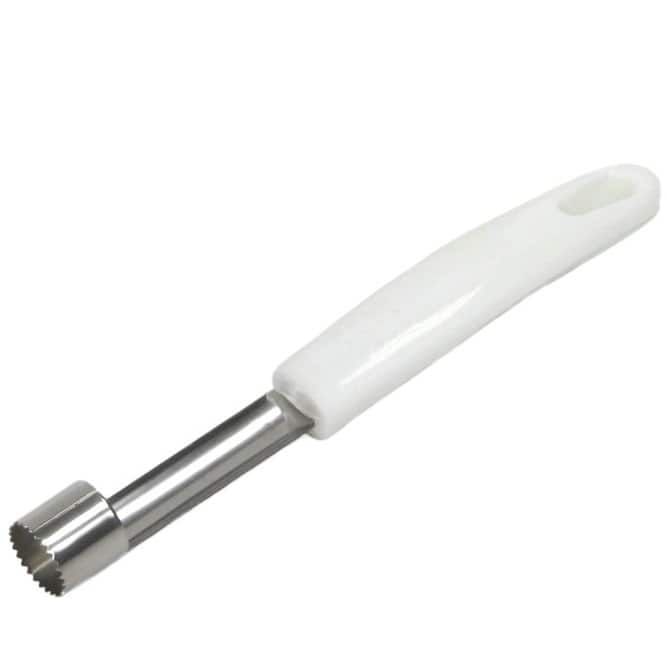 Chef Craft Stainless Steel Blade Apple Corer - Simply Insert, Twist and Pull Out - 1 Pack