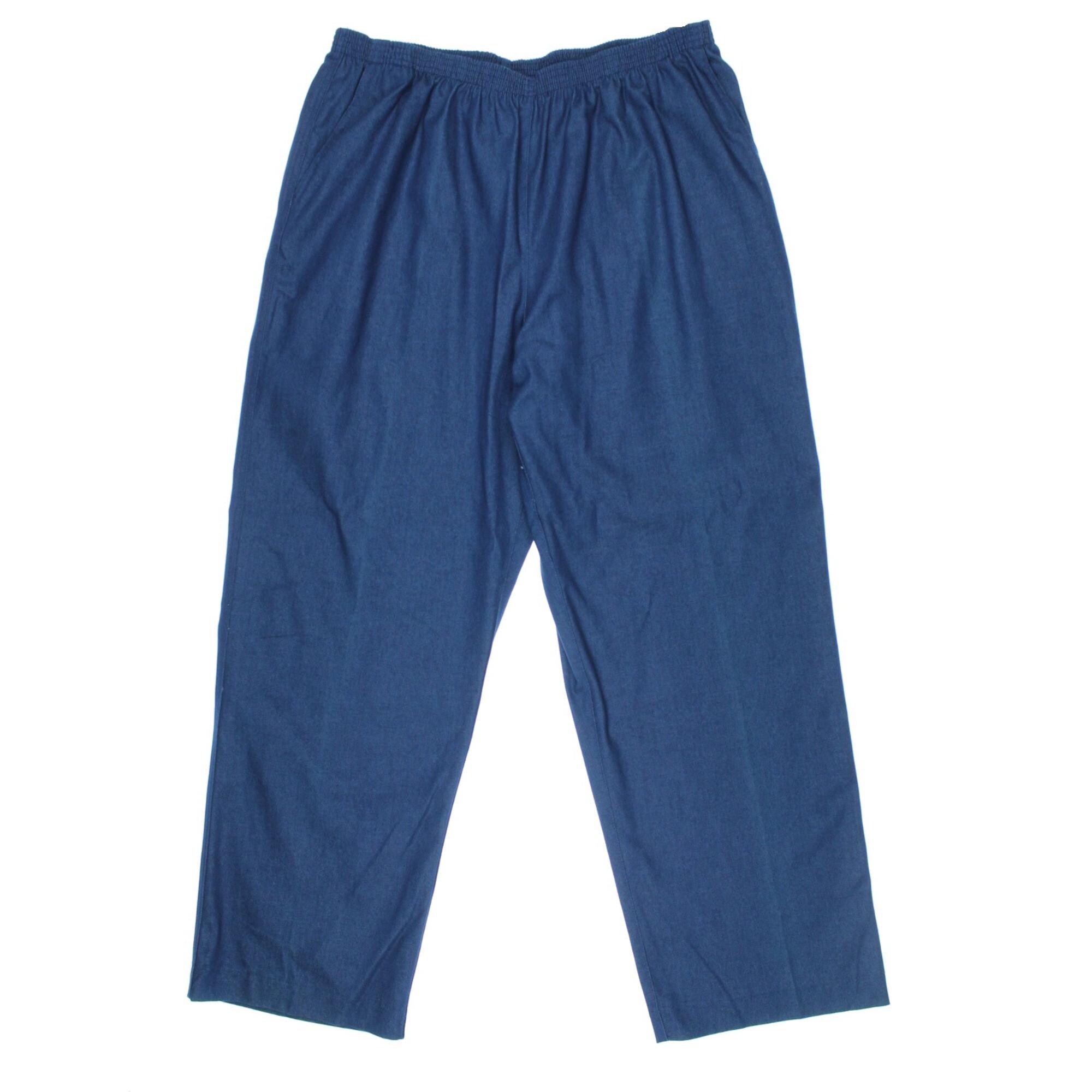 alfred dunner flat front denim jeans