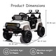 preview thumbnail 17 of 38, 12V Kids Ride On Truck Electric Car Toy for Toddles with 2.4G Remote Control