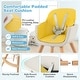 preview thumbnail 38 of 46, Costway 3 in 1 Convertible Wooden High Chair Toddler Feeding Chair - See Details