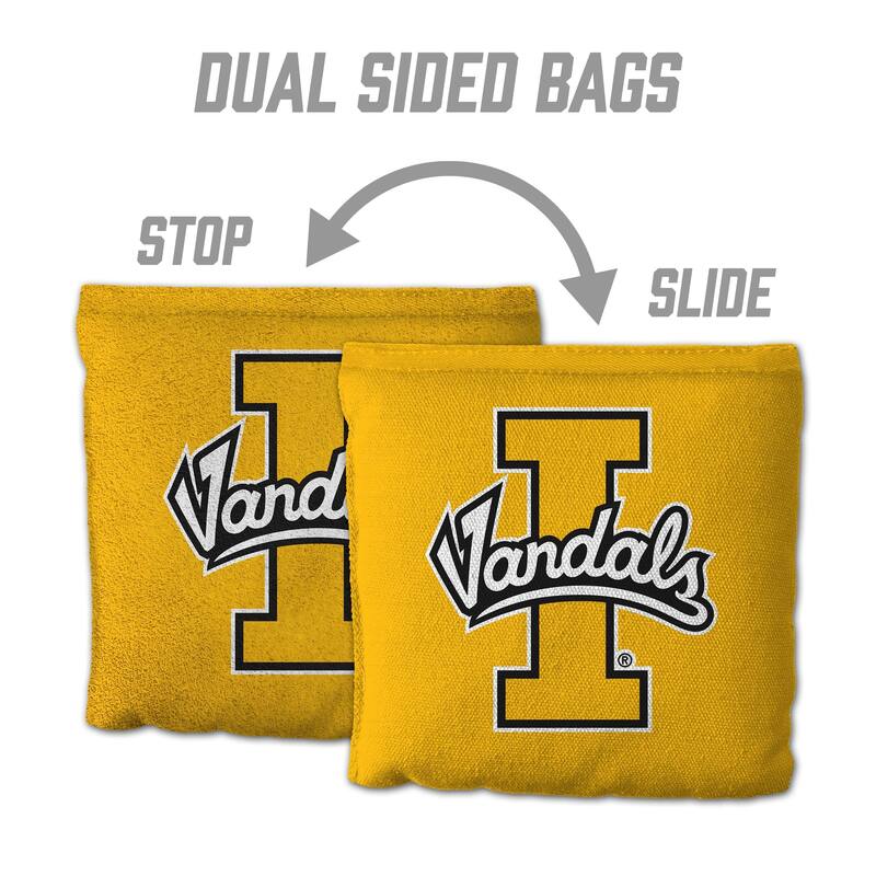 Idaho Vandals NCAA Dual Sided Pro Stop & Slide Cornhole Bags