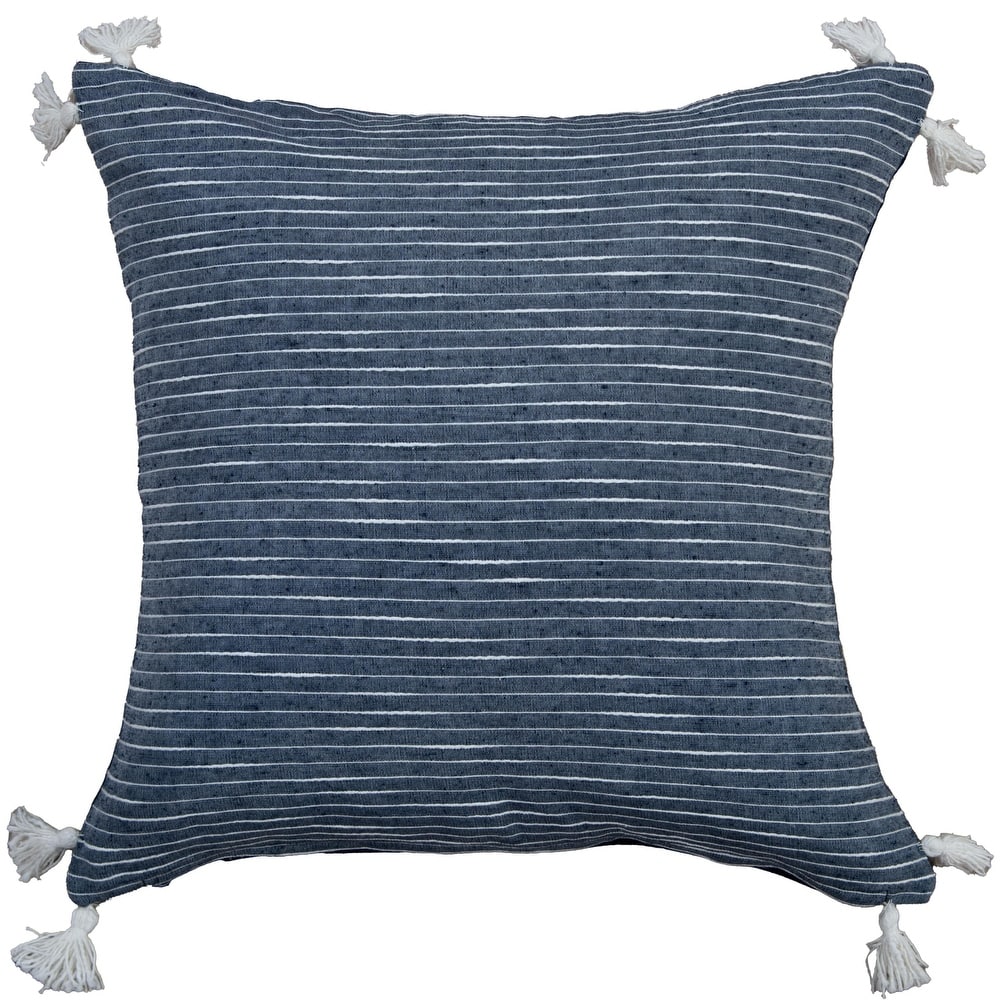 Rizzy Home Modern Woven Stripe Throw Pillow