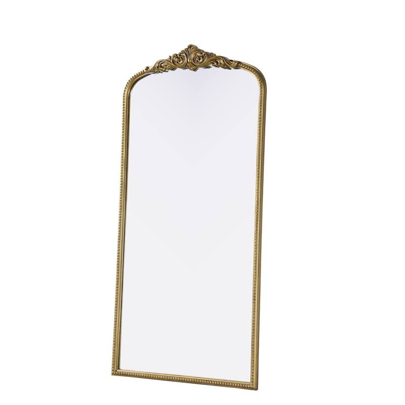 Isabeau Vintage Rectangular Resin Mirror (Large)