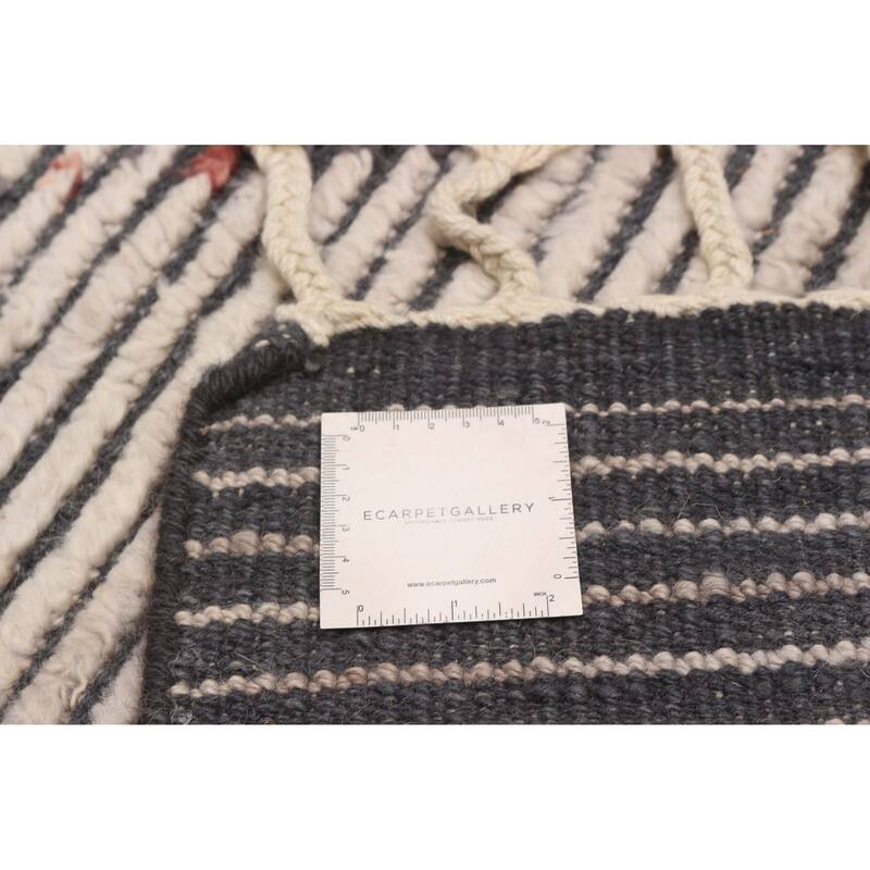 ECARPETGALLERY Hand-knotted Tangier Beige Wool Rug - 10'0 x 13'9