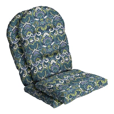 ARDEN Outdoor Plush Modern Tufted Adirondack Cushion, Set of 2, 20 x 18