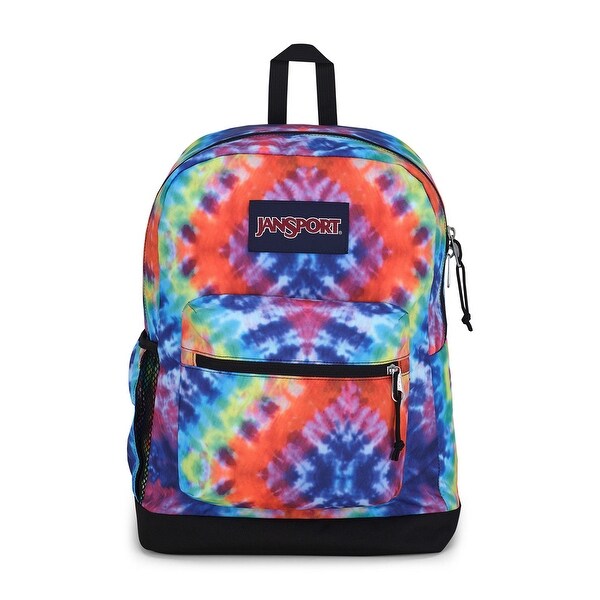 Cross Town Plus Backpack for 15-Inch Laptop, Red/Multi Hippie Days