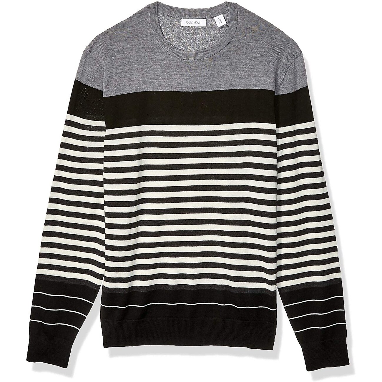 calvin klein gray sweater