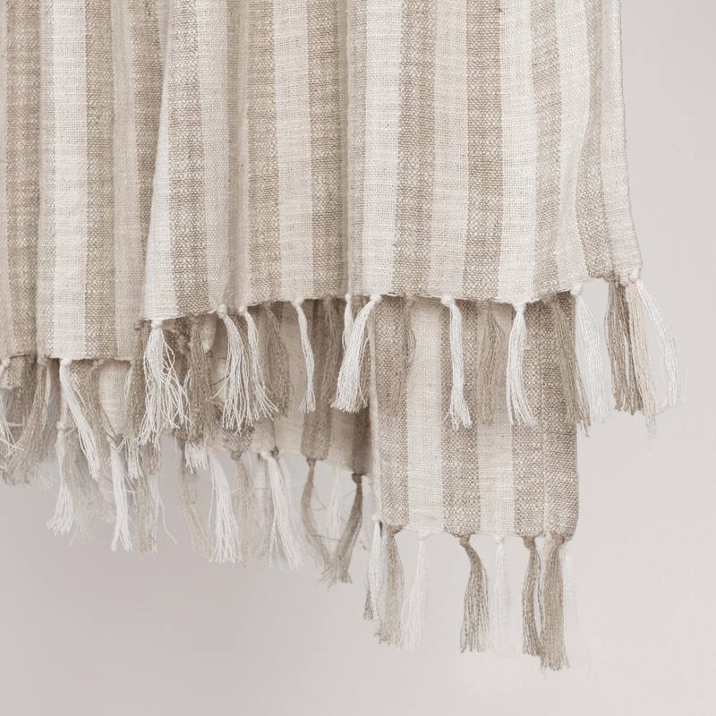 Villa by Classic Home Linna 100% Cotton 50x70 Throw Blanket Blanket
