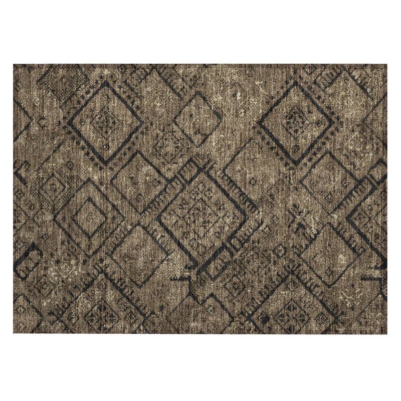 Machine Washable Indoor/ Outdoor Global Andes Chantille Rug