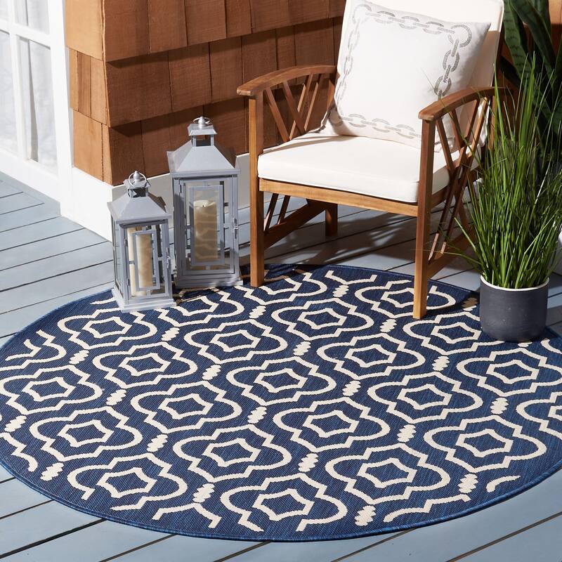 SAFAVIEH Courtyard Ketty Indoor/ Outdoor Waterproof Patio Backyard Rug