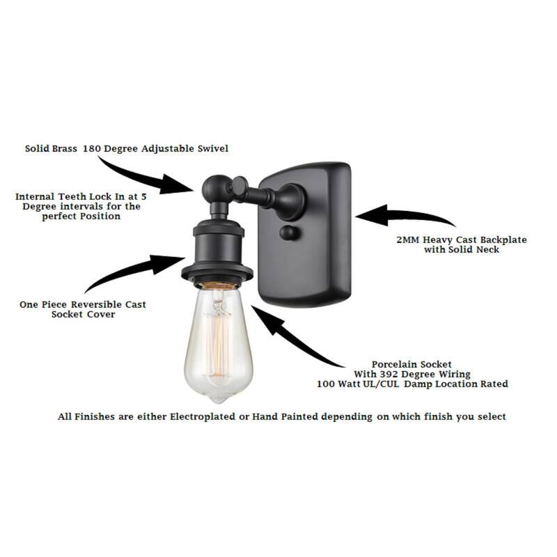 Innovations Lighting Large Bell 8" Wide Bathroom Sconce