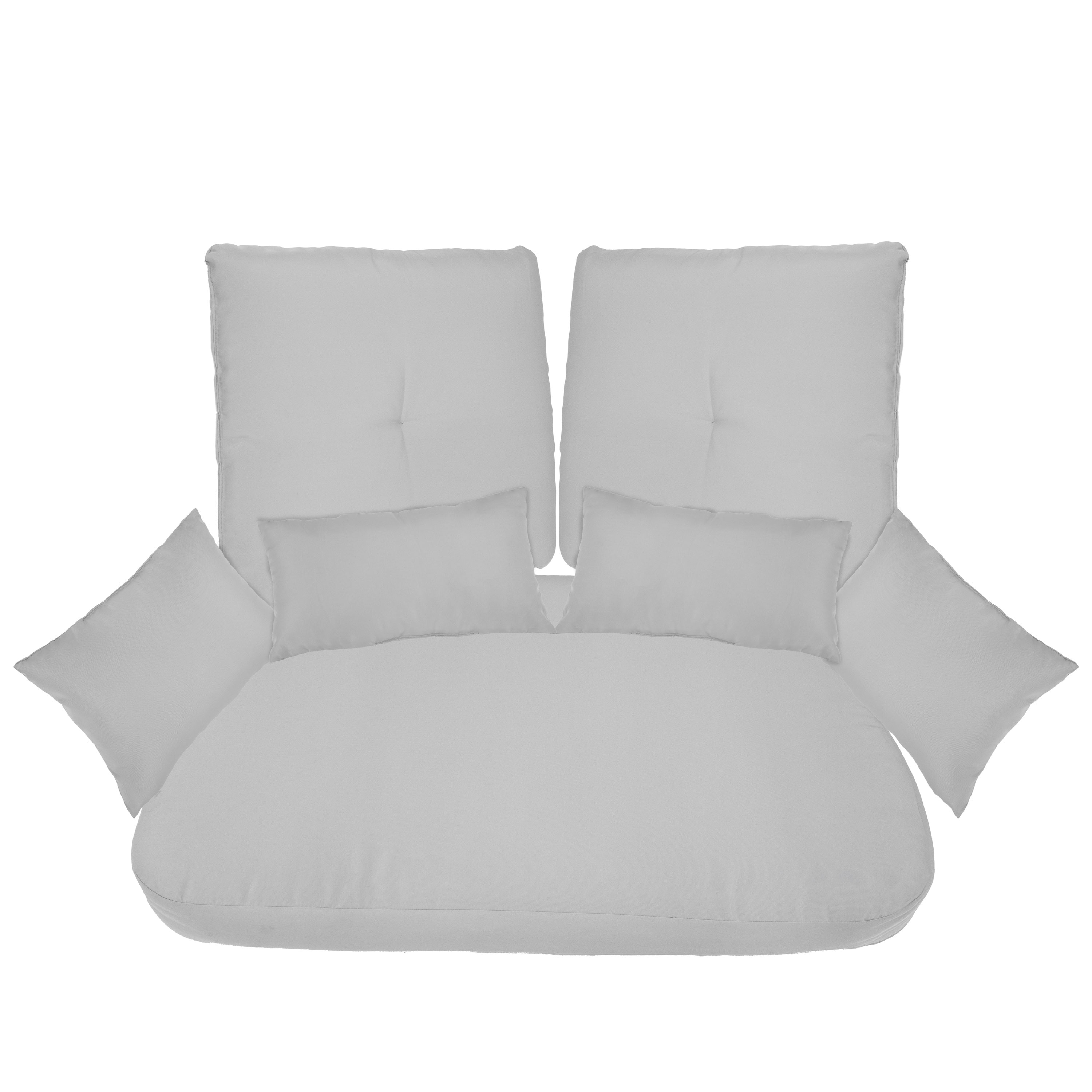 Double Egg Chair Glider Cushion Replacement Set Gray Bed Bath Beyond 40703326