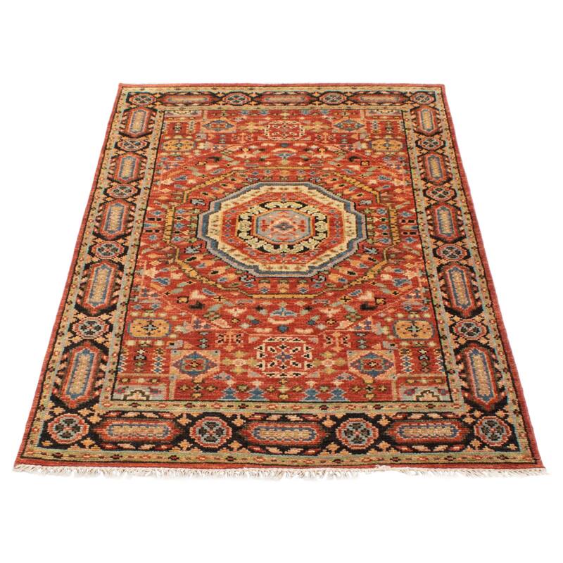 ECARPETGALLERY Hand-knotted Jules Serapi Red Wool Rug - 5'1 x 8'1