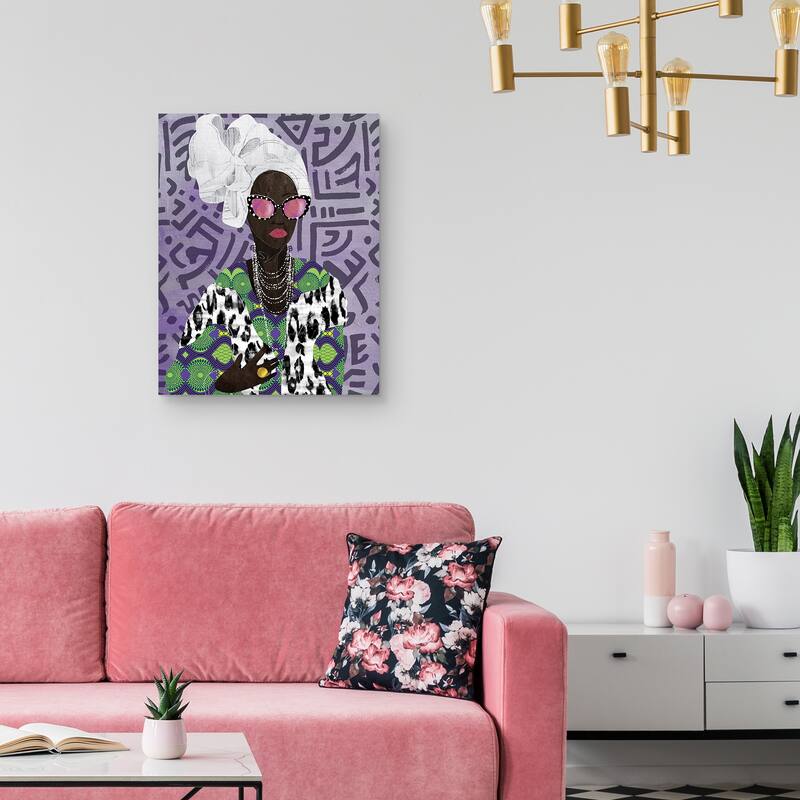 Fashion Queen by Nikki Chu Canvas Art Print