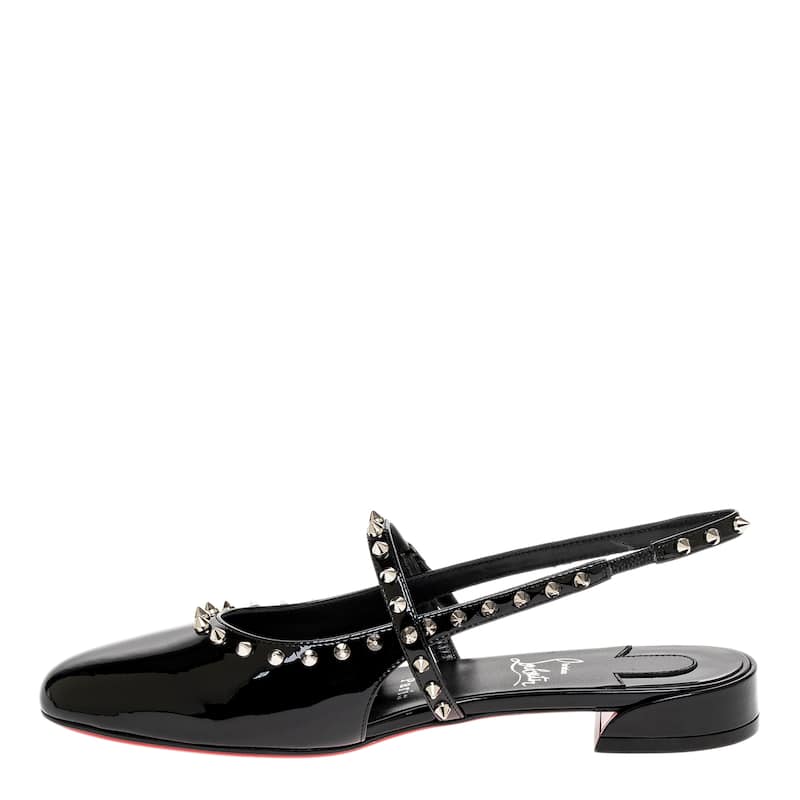 Christian Louboutin Janispike Slingback Flats