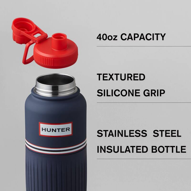 Hunter GoGrip Hydration Stainless Steel Tumbler with Carry Handle