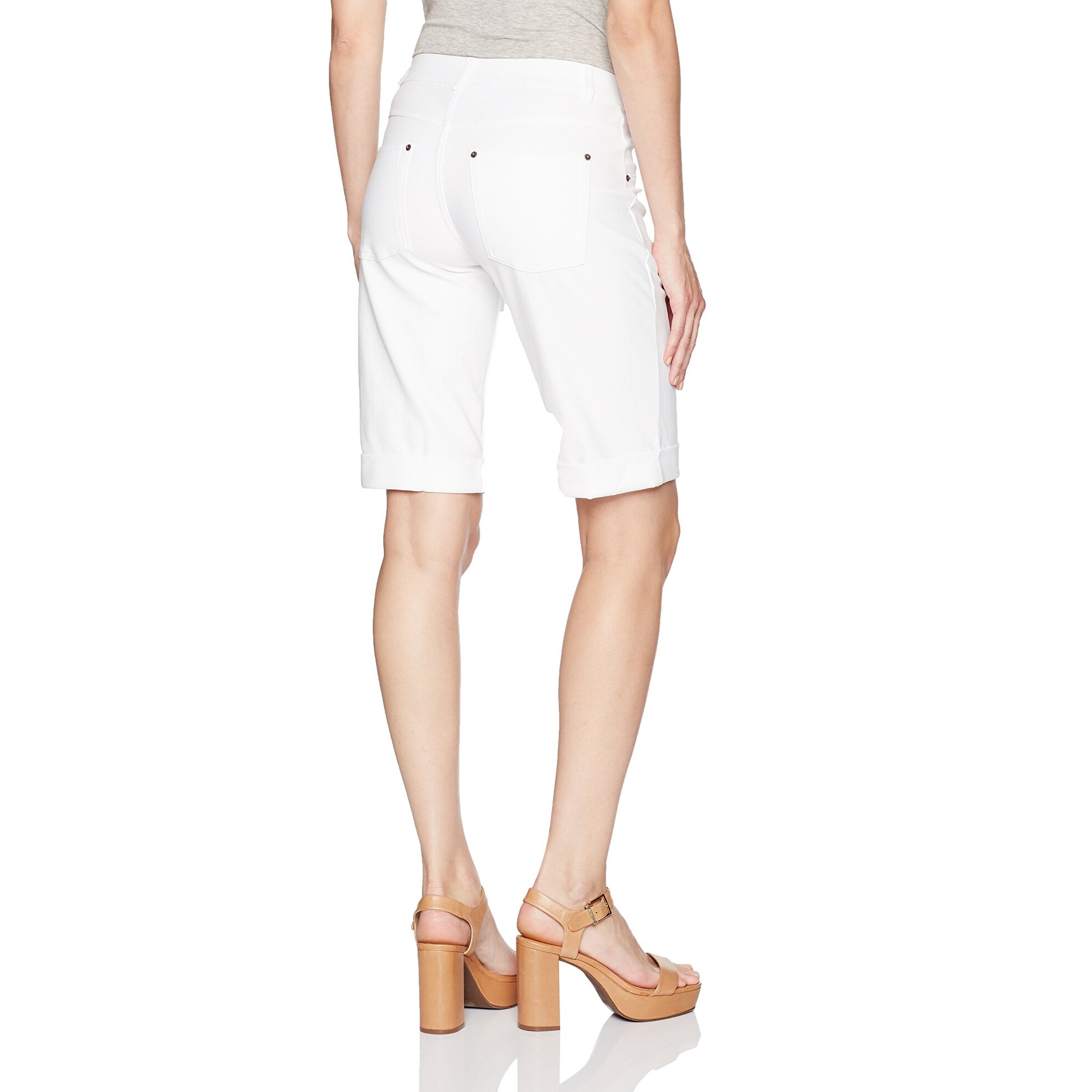 hue essential denim boyfriend shorts