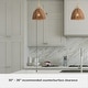 preview thumbnail 5 of 13, Hunter Arcelia 1-Light 12" Pendant - Modern, Contemporary, Transitional - Kitchen, Island, Dining Room, Entry.