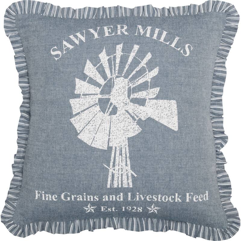 Sawyer Mill Windmill Pillow