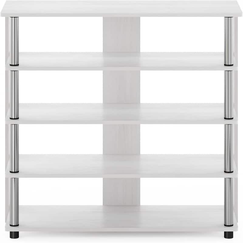 Turn-N-Tube 5 Tier Wide Shoe Rack - 29.45"D x 31.5"W x 11.8"H