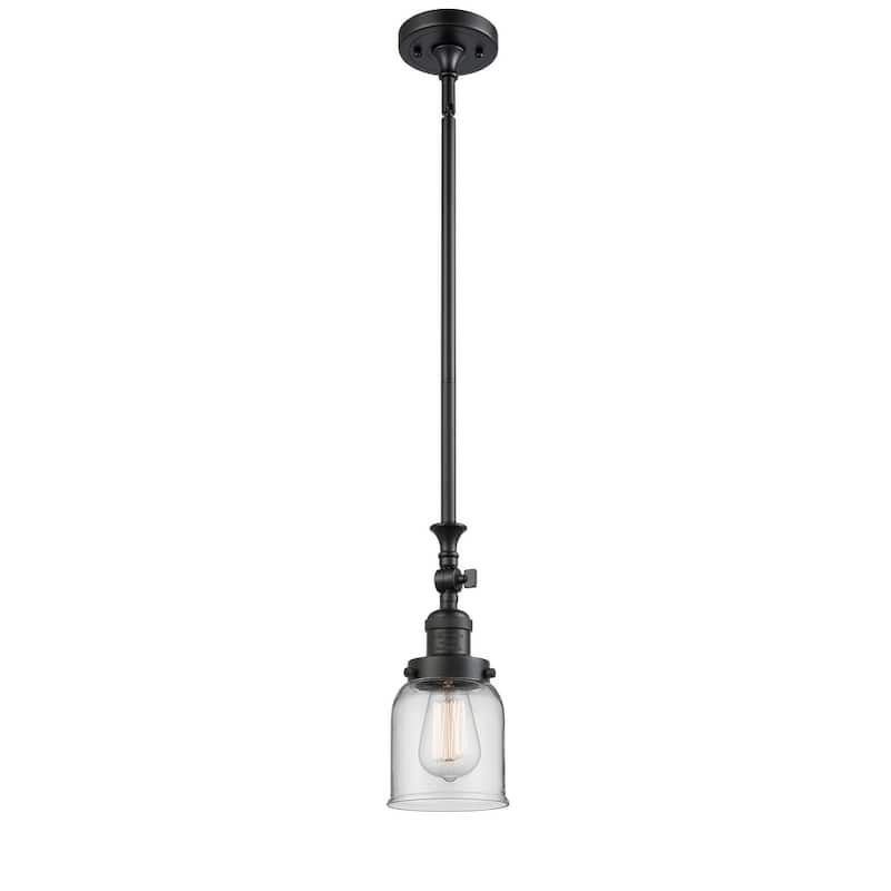 Innovations Lighting Small Bell 5" Wide Adjustable Mini Pendant