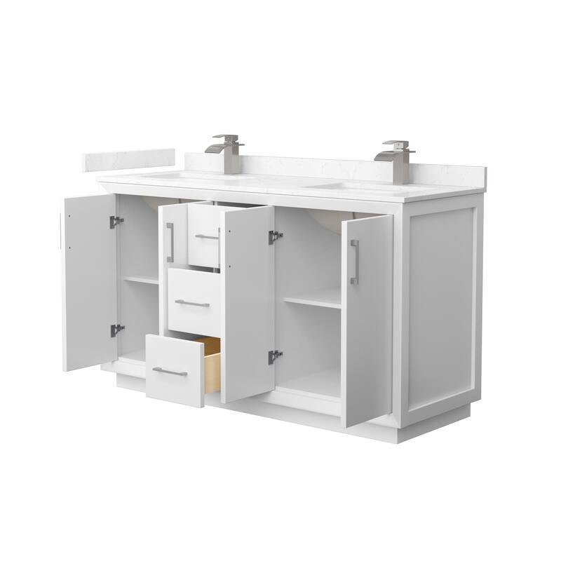 Wyndham Collection WCF414160D-VCA-UNSMXX Strada 60" Free Standing