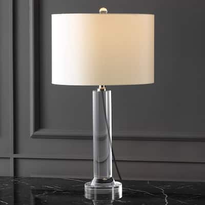 SAFAVIEH Couture Collection Saravia 28" Crystal Table Lamp - 15" W x 15" D x 28" H