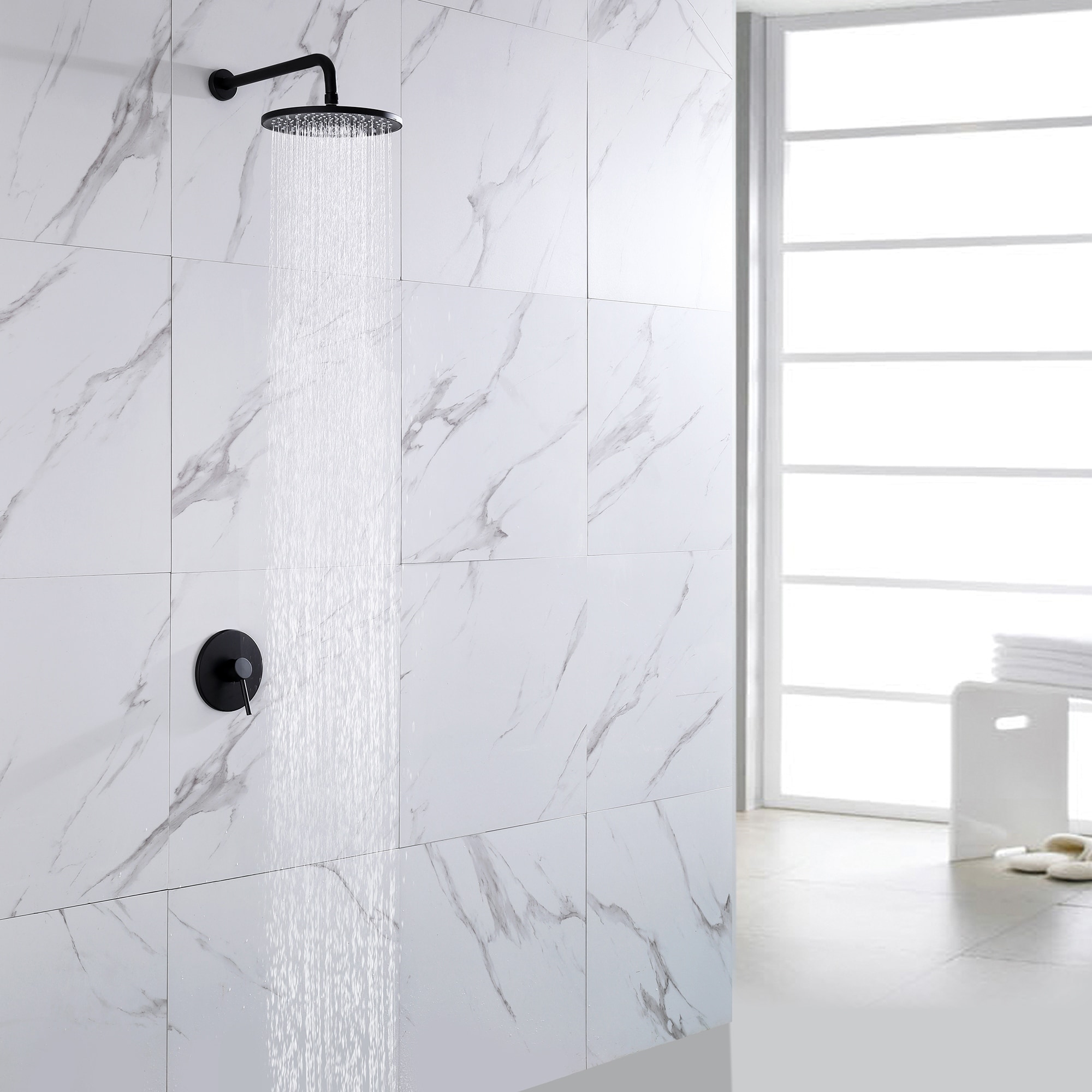 Universal Wall Mount Shower System-image