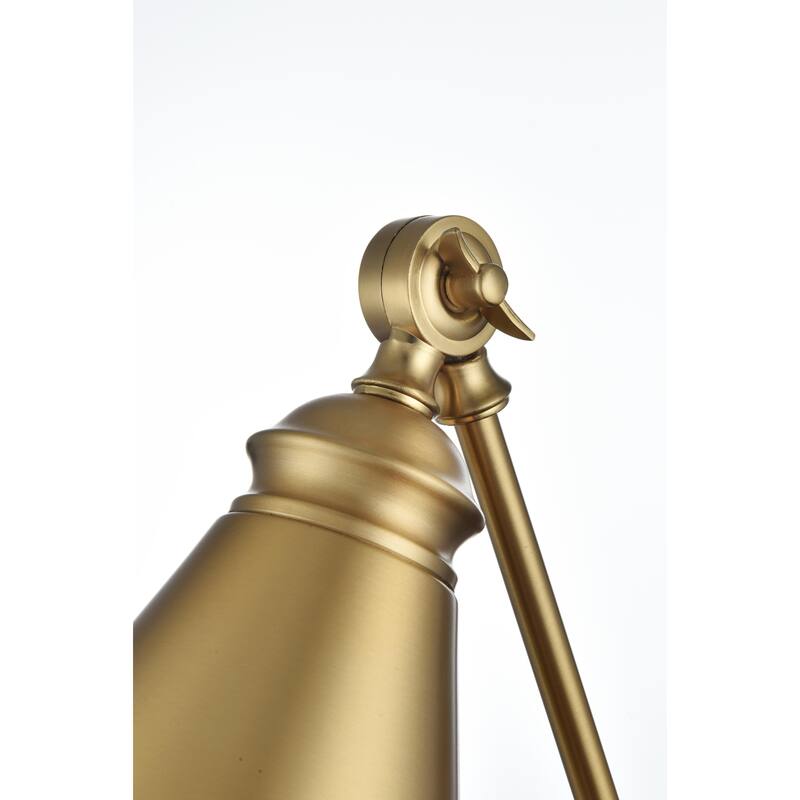 Legend 1 Light Black Swing Arm Wall Sconce - 6