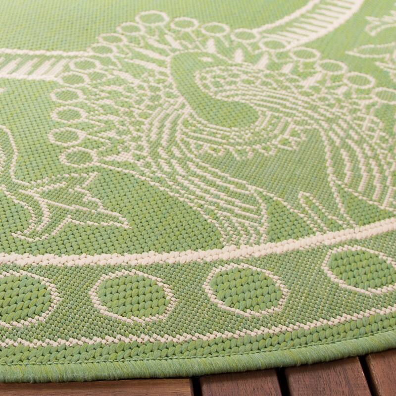 SAFAVIEH Courtyard Kitija Indoor/ Outdoor Waterproof Patio Backyard Rug