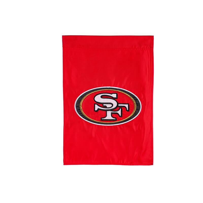 Applique Flag, Garden, San Francisco 49ers