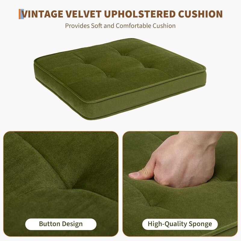 Set of 2 Natural Rattan Kitchen Dining Chairs for Dining Room