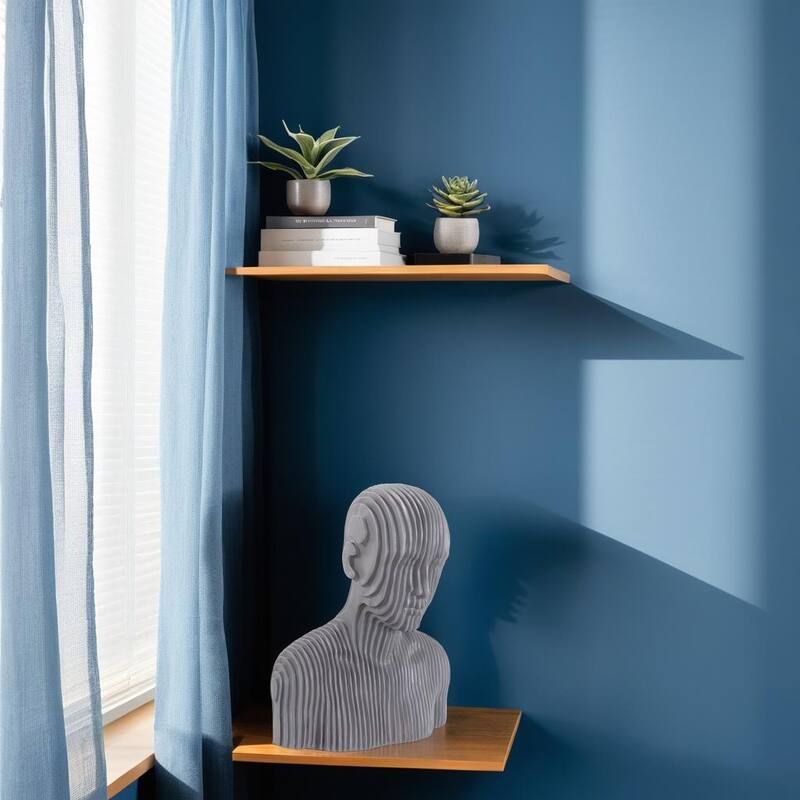 Abstract View Of The Human Body Sculpture - 18H x 14.3/4W x 10.5D