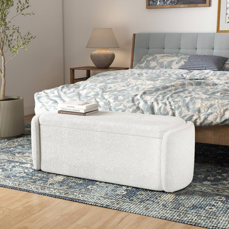 Bedroom Bench Storage Bench with Arms Ottoman entryway bench with storage End of Bed Bench, Entryway Bench