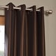 preview thumbnail 61 of 70, Exclusive Fabrics Grommet Blackout Faux Silk Taffeta 108-inch Curtain (1 Panel)