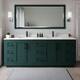 Option Green / White Quartz Top / Matte Black Hardware