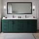 Option Green / White Quartz Top / Matte Black Hardware