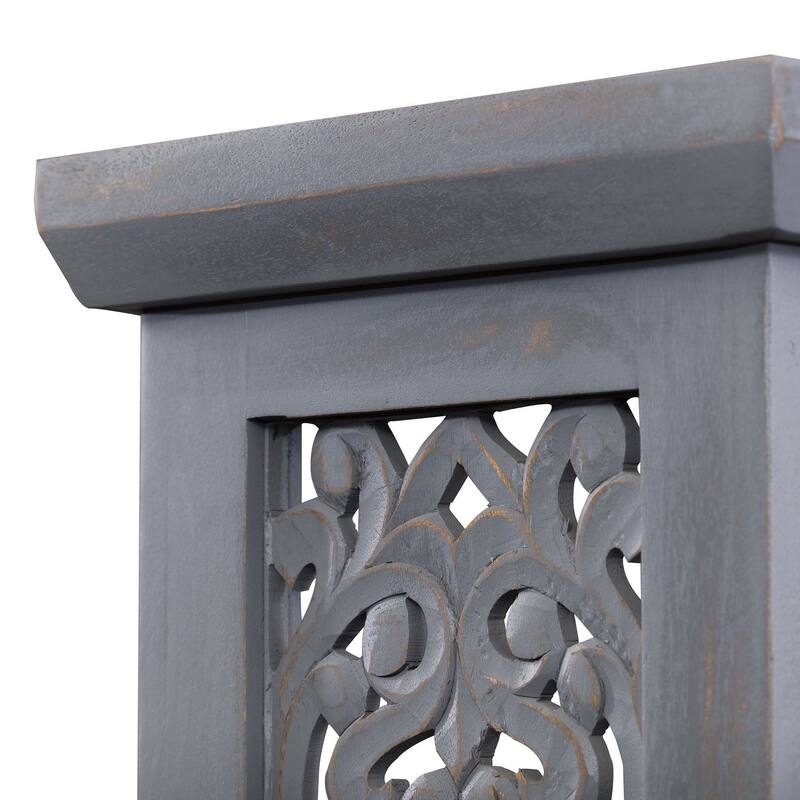 Trellis Lane Weathered Accent Bookcase